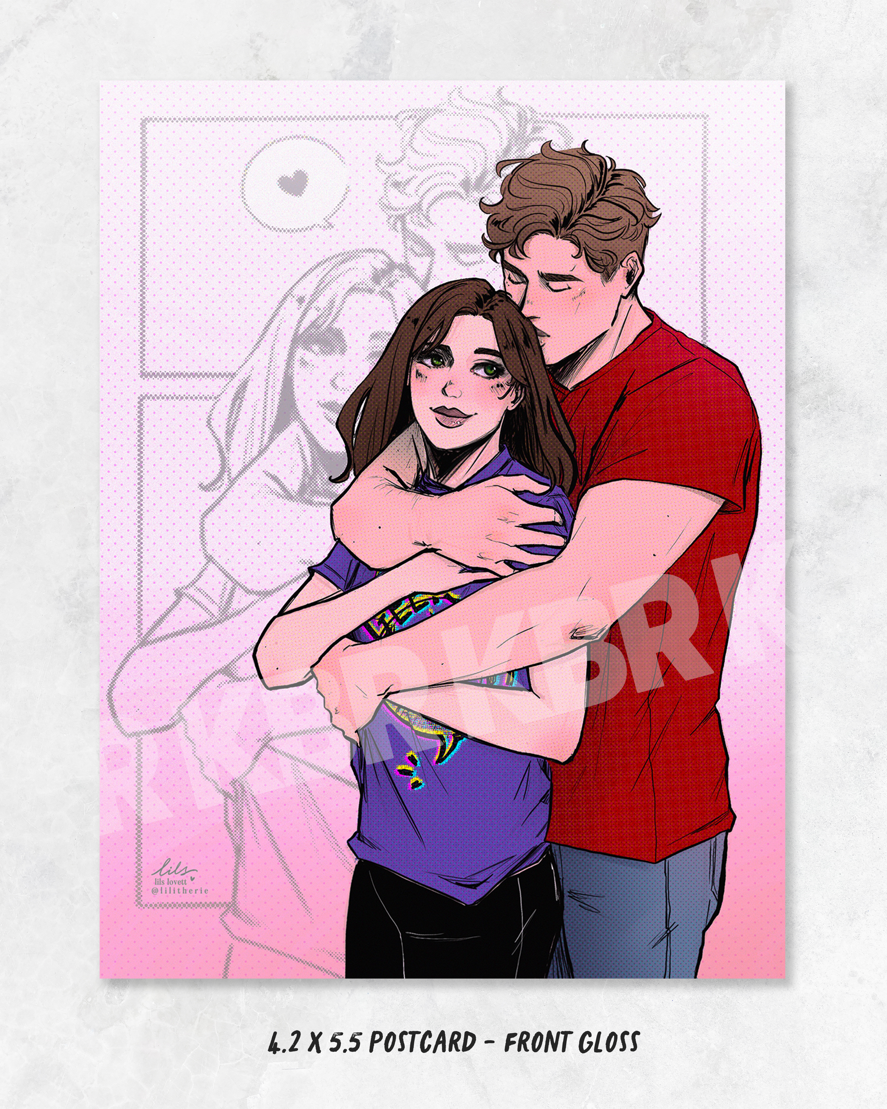 Lily and Loren - Art Print
