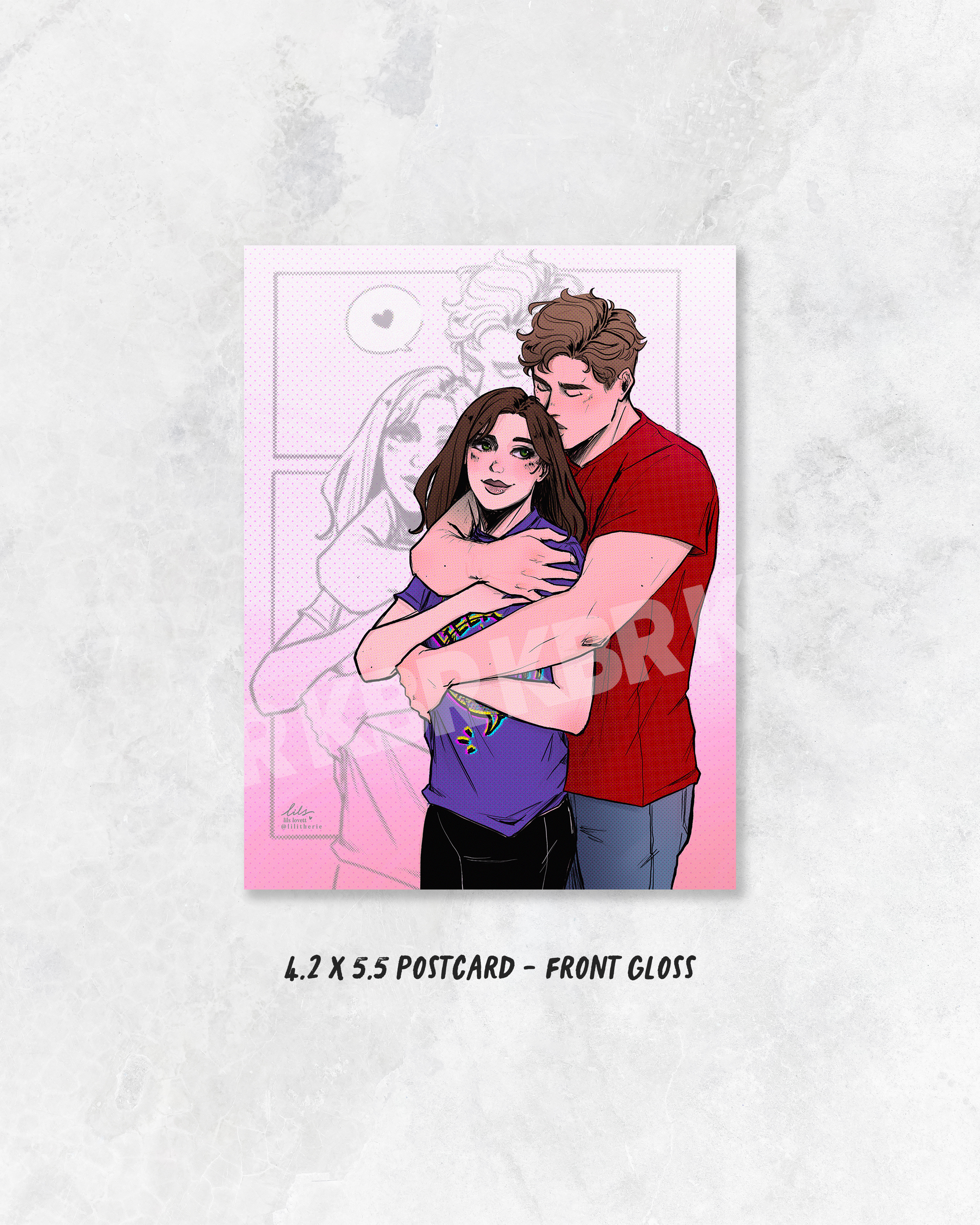Lily and Loren - Art Print