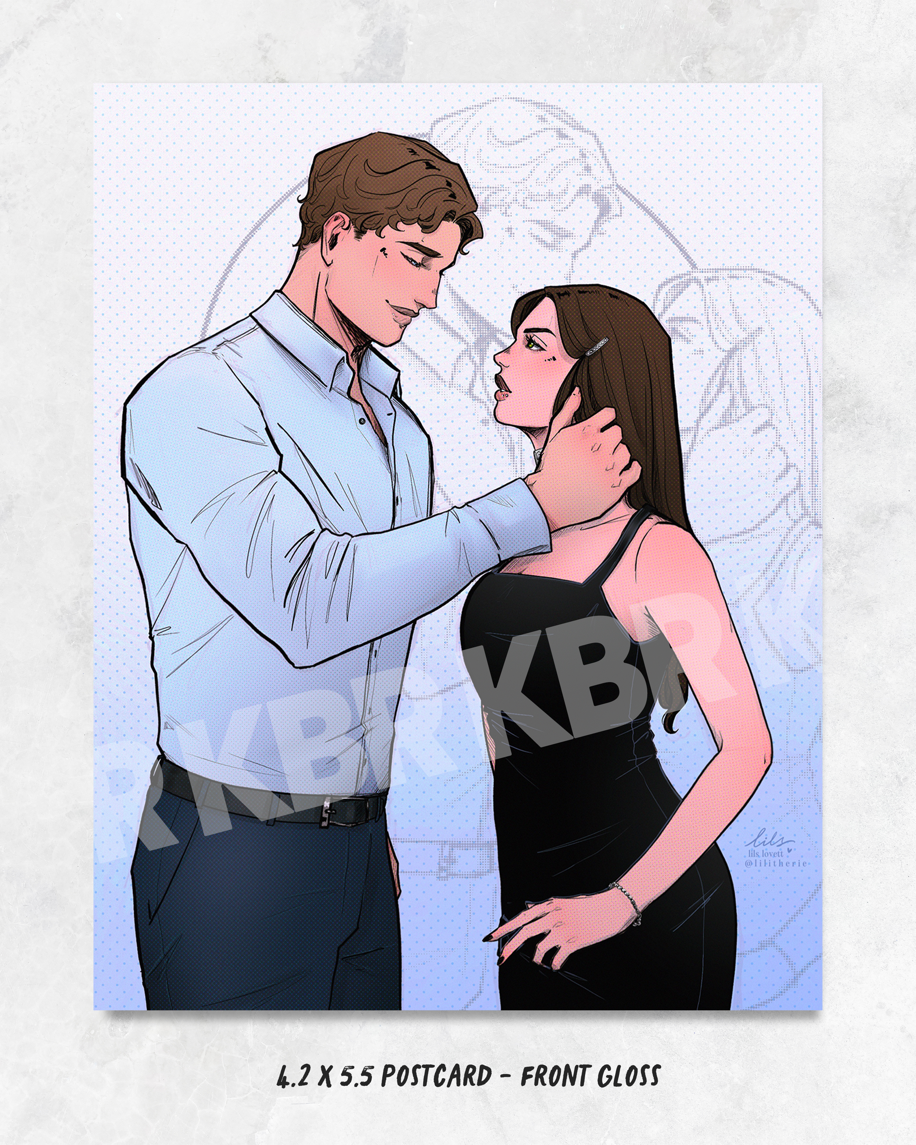 Rose and Connor - Art Print