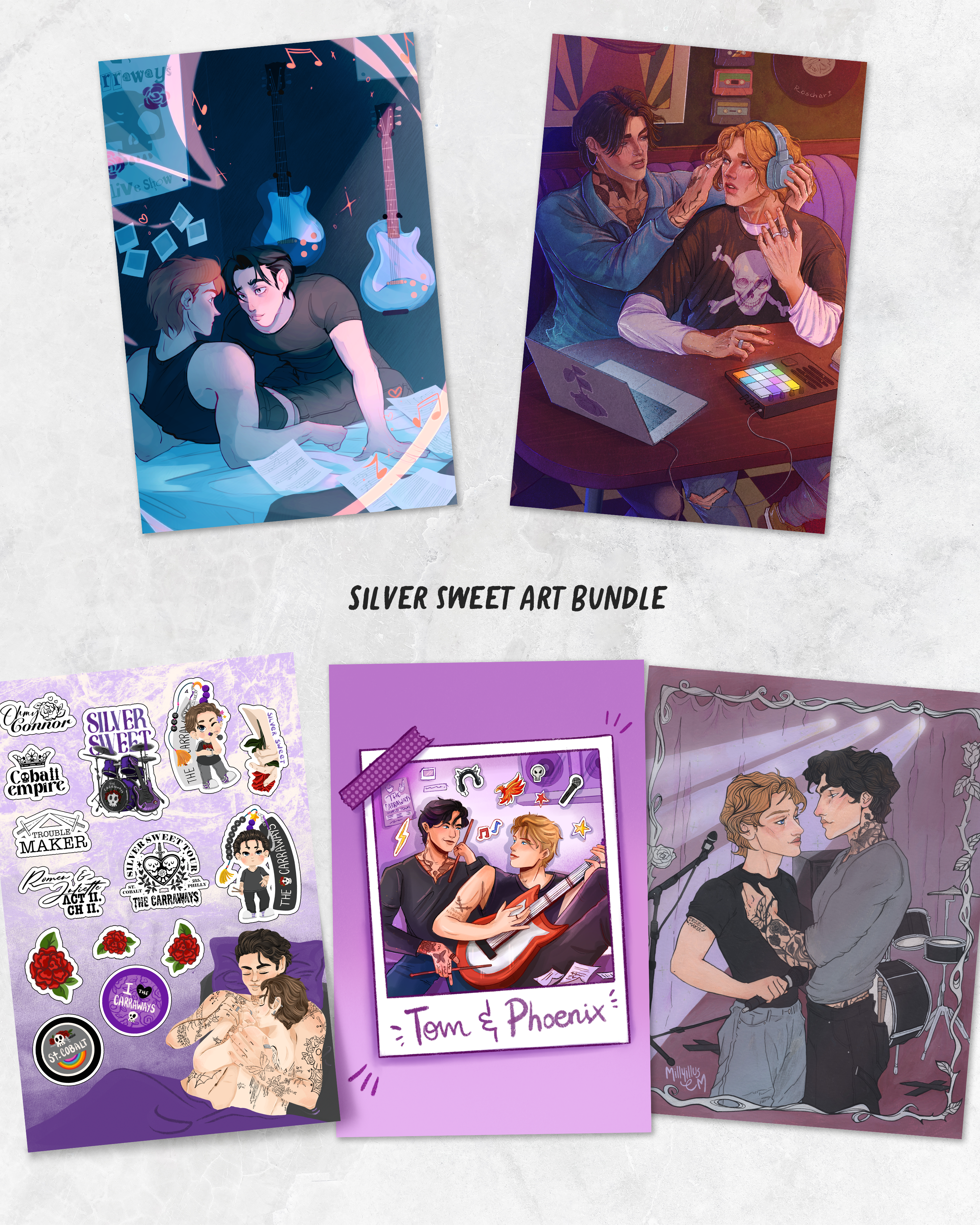 Silver Sweet - Art Bundle